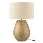 Lampe à Poser en Argile "Nebu" 85cm Or|Lampes à poser|Paris Prix