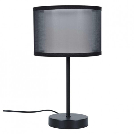 Lampe à Poser en Métal "Double" 31cm Noir|Lampes à poser|Paris Prix