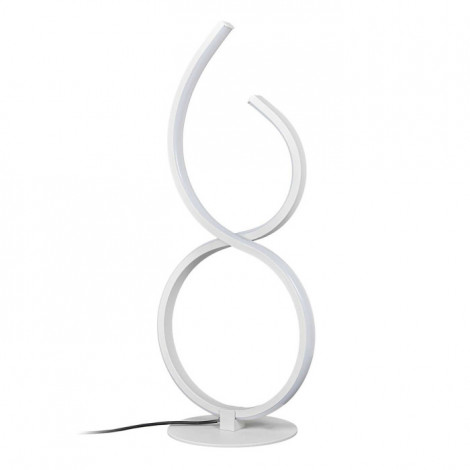 Lampe à Poser Design "120 LED" 36cm Blanc|Lampes à poser|Paris Prix