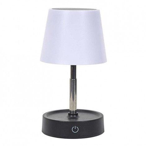 Lampe à Poser Télescopique Tactile "Rechargeable" 29cm Blanc|Lampes à poser|Paris Prix