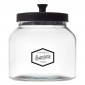 Bocal en Verre "Ma Petite Buanderie" 18cm Transparent|Boites de Rangement|Paris Prix