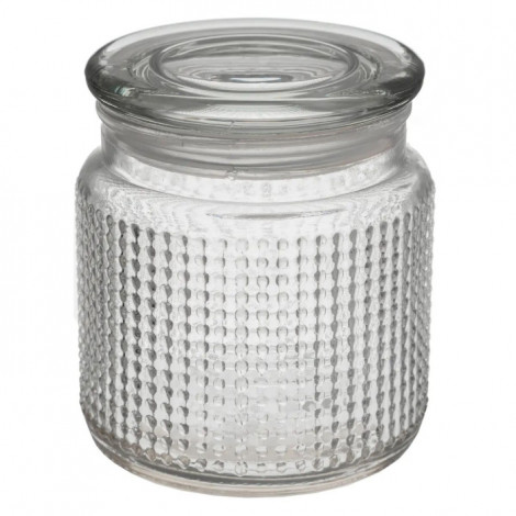 Bonbonnière en Verre "Dolce" 11cm Transparent|Boites de Rangement|Paris Prix