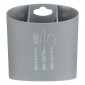 Égouttoir à Couverts "3 Compartiments" 14cm Gris|Equipement de Cuisine|Paris Prix