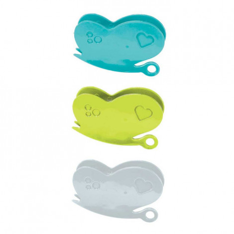 Lot de 3 Pinces "Papillon" 6cm Multicolore|Conservation|Paris Prix