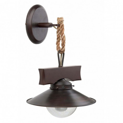 Applique rouille avec cordage|Appliques murales|Lampe Avenue