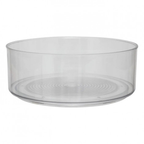 Plateau Rotatif "Smart Fridge" 23cm Transparent|Conservation|Paris Prix