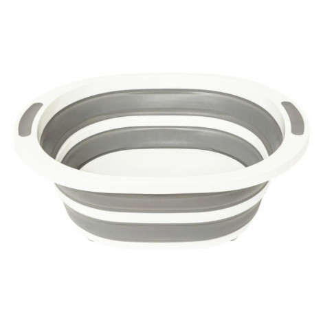 Bassine Avec Bouchon Vidange "Rétractable" 8L Blanc|Entretien de la Maison|Paris Prix