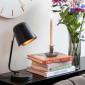 Lampe de table en métal noire|Lampes à poser|Lampe Avenue
