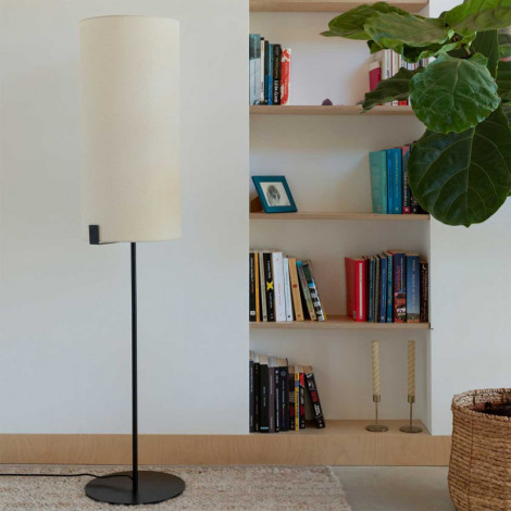 Lampadaire Nila en métal et textile|Lampadaire|Lampe Avenue