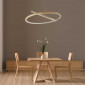 Suspension deux anneaux en bois|Suspensions|Lampe Avenue
