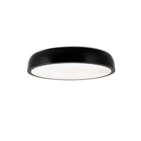 Plafonnier noir rond de 43cm|Plafonnier|Lampe Avenue
