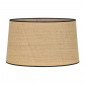 Abat-jour conique raphia et galon noir|Abat Jour|Lampe Avenue Abat-jour conique raphia et galon noir|Abat Jour|Lampe Avenue
