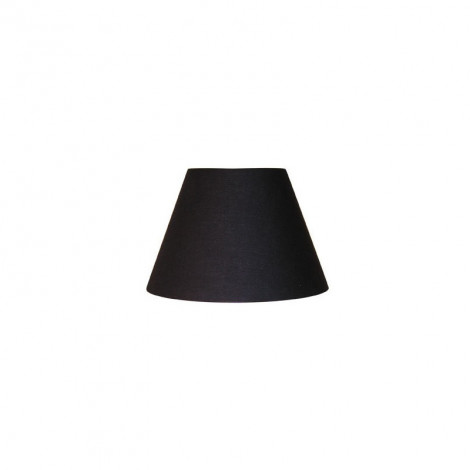 Abat-jour rond noir en coton|Abat Jour|Lampe Avenue Abat-jour rond noir en coton|Abat Jour|Lampe Avenue