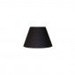 Abat-jour rond noir en coton|Abat Jour|Lampe Avenue Abat-jour rond noir en coton|Abat Jour|Lampe Avenue