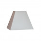 Abat-jour carré pyramide blanc|Abat Jour|Lampe Avenue Abat-jour carré pyramide blanc|Abat Jour|Lampe Avenue