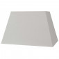 Abat-jour rectangle pyramide gris clair|Abat Jour|Lampe Avenue Abat-jour rectangle pyramide gris clair|Abat Jour|Lampe Avenue