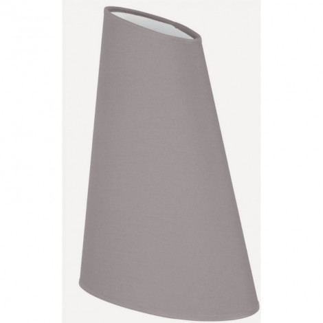 Abat-jour ovale tronqué gris souris|Abat Jour|Lampe Avenue Abat-jour ovale tronqué gris souris|Abat Jour|Lampe Avenue