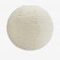 Abat-jour boule en papier beige poudre|Abat Jour|Lampe Avenue