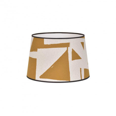 Abat-jour conique imprimé Moutarde|Abat Jour|Lampe Avenue