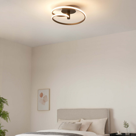 Plafonnier LED cercles lumineux dimmable - Keane|Plafonnier|Kosilum