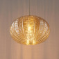 Suspension au verre ambré motifs décoratifs - Melizzo|Suspensions|Kosilum Suspension au verre ambré motifs décoratifs - Melizzo|Suspensions|Kosilum