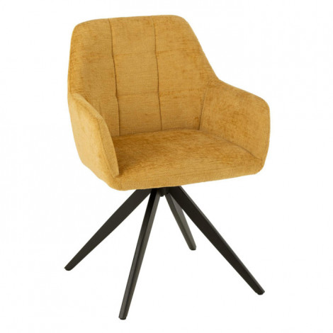 Chaise Design "Louna" 85cm Ocre|Chaise|Paris Prix
