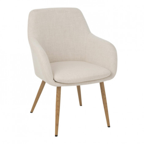 Chaise Design "Miles" 83cm Ivoire|Chaise|Paris Prix