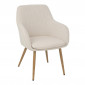 Chaise Design "Miles" 83cm Ivoire|Chaise|Paris Prix