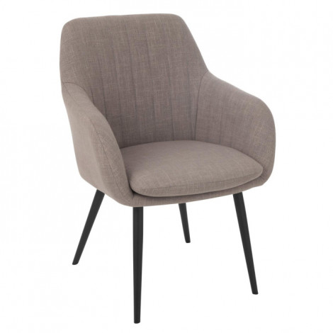 Chaise Design "Miles" 83cm Taupe|Chaise|Paris Prix