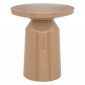 Table d'Appoint Totem "Sita" 44cm Beige|Table Basse|Paris Prix