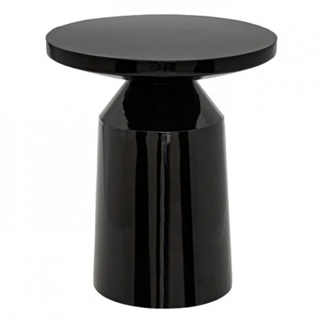 Table d'Appoint Totem "Sita" 44cm Noir|Table Basse|Paris Prix