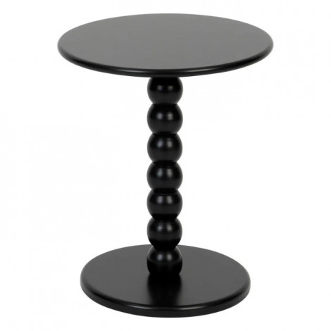 Table d'Appoint Design "Chamlo" 46cm Noir|Table Basse|Paris Prix