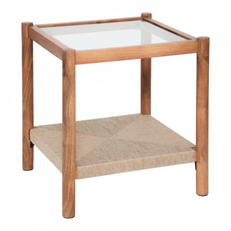 Table d'Appoint en Bois "Apala" 55cm Marron|Table Basse|Paris Prix