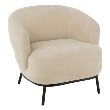 Fauteuil Lounge "Mars" 84cm Beige|Fauteuil / Chauffeuse|Paris Prix