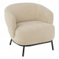 Fauteuil Lounge "Mars" 84cm Beige|Fauteuil / Chauffeuse|Paris Prix