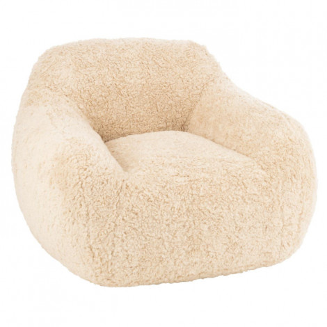 Fauteuil en Tissu "Cutie" 99cm Beige|Fauteuil / Chauffeuse|Paris Prix