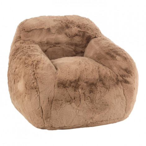 Fauteuil en Tissu "Cutie" 99cm Taupe|Fauteuil / Chauffeuse|Paris Prix