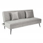 Canapé Convertible 2 Places "Diane" 168cm Gris Clair|Canape|Paris Prix