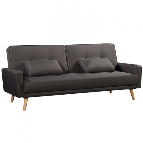 Canapé Scandinave Convertible "North" 205cm Gris Foncé|Canape|Paris Prix