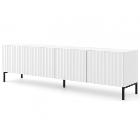 Lara - meuble tv - pieds noirs - 200 cm|Meuble TV|BestMobilier