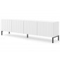Lara - meuble tv - pieds noirs - 200 cm|Meuble TV|BestMobilier