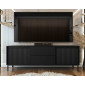 Girona - meuble tv - noir - 174 cm|Meuble TV|BestMobilier