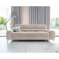 Talisay - canapé droit 3 places - convertible - en velours|Canape|BestMobilier