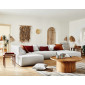 Onyx - canapé modulable panoramique d'angle gauche 7 places - en tissu|Canape|BestMobilier