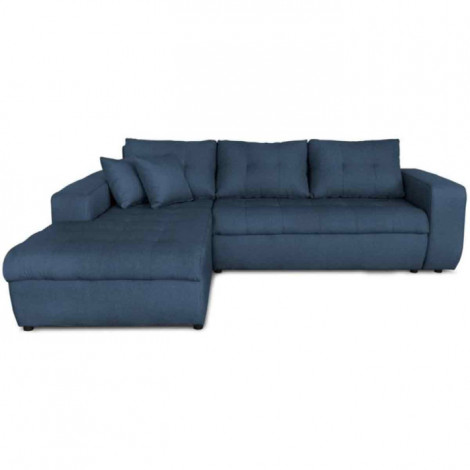 Canapé d'Angle Gauche "Celia" 242cm Bleu Pétrole|Canape|Paris Prix