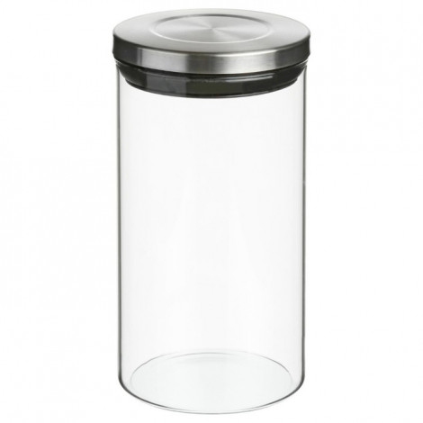 Bocal en Verre "Hermétique" 1L Transparent|Boites de Rangement|Paris Prix