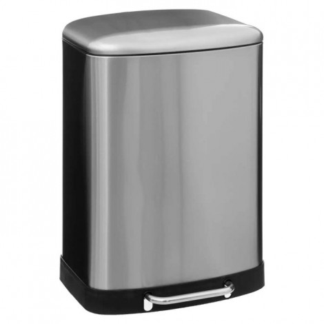 Poubelle de Cuisine en Inox "Ariane" 50L Argent|Equipement de Cuisine|Paris Prix