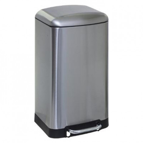 Poubelle de Cuisine en Inox "Ariane" 30L Argent|Equipement de Cuisine|Paris Prix