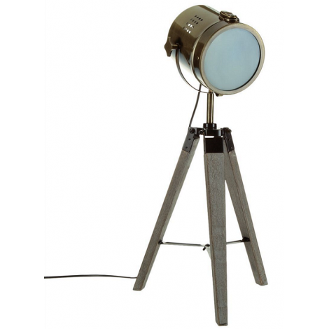 Lampe - Métal/Bois - 68 cm|Lampes à poser|AC Deco