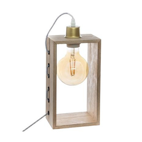 Lampe à poser en bois - Iwata - H 28 cm|Lampes à poser|AC Deco